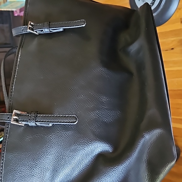 Nine west 🖤 floral applique purse - Picture 5 of 11